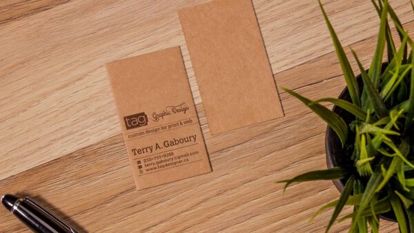 Brown Kraft Business Cards | Luxury Printing