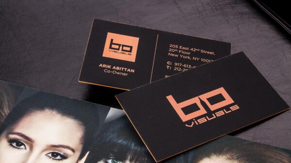 Hard Suede Business Cards 3.5x2 | Luxury Printing