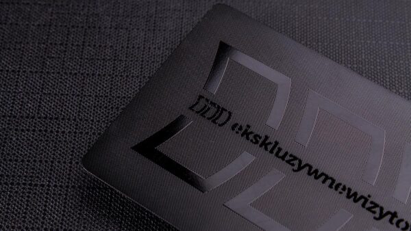 Luxury Black Metal Business Card 2 | Luxury Printing