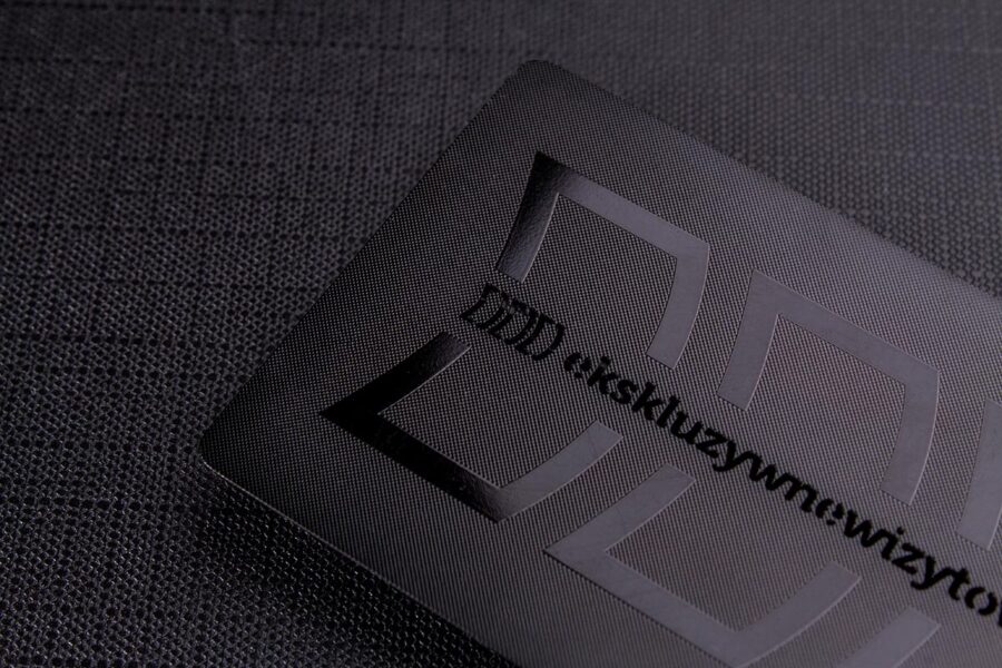 Luxury Black Metal Business Card 2 | Luxury Printing