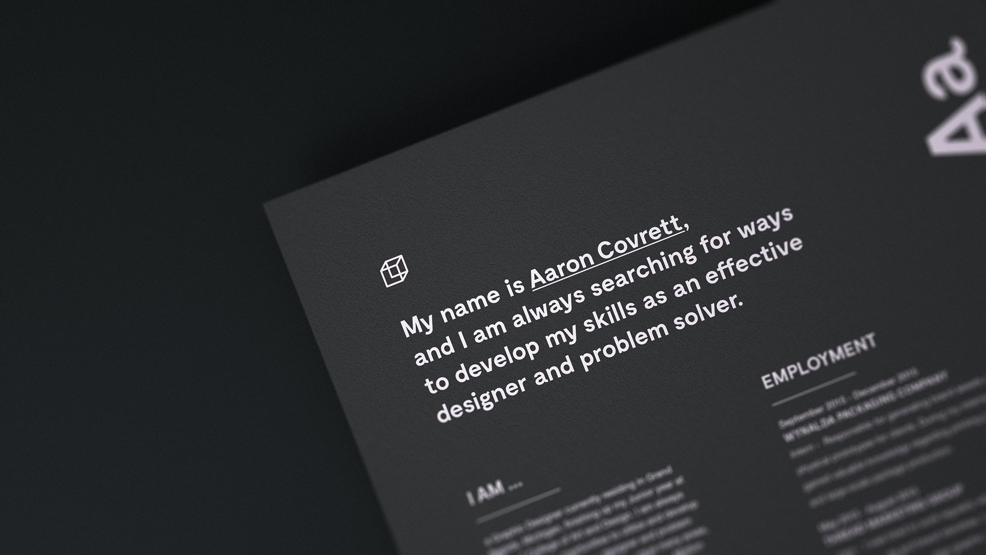 Minimal Letterhead | Luxury Printing Minimal Letterhead | Luxury Printing