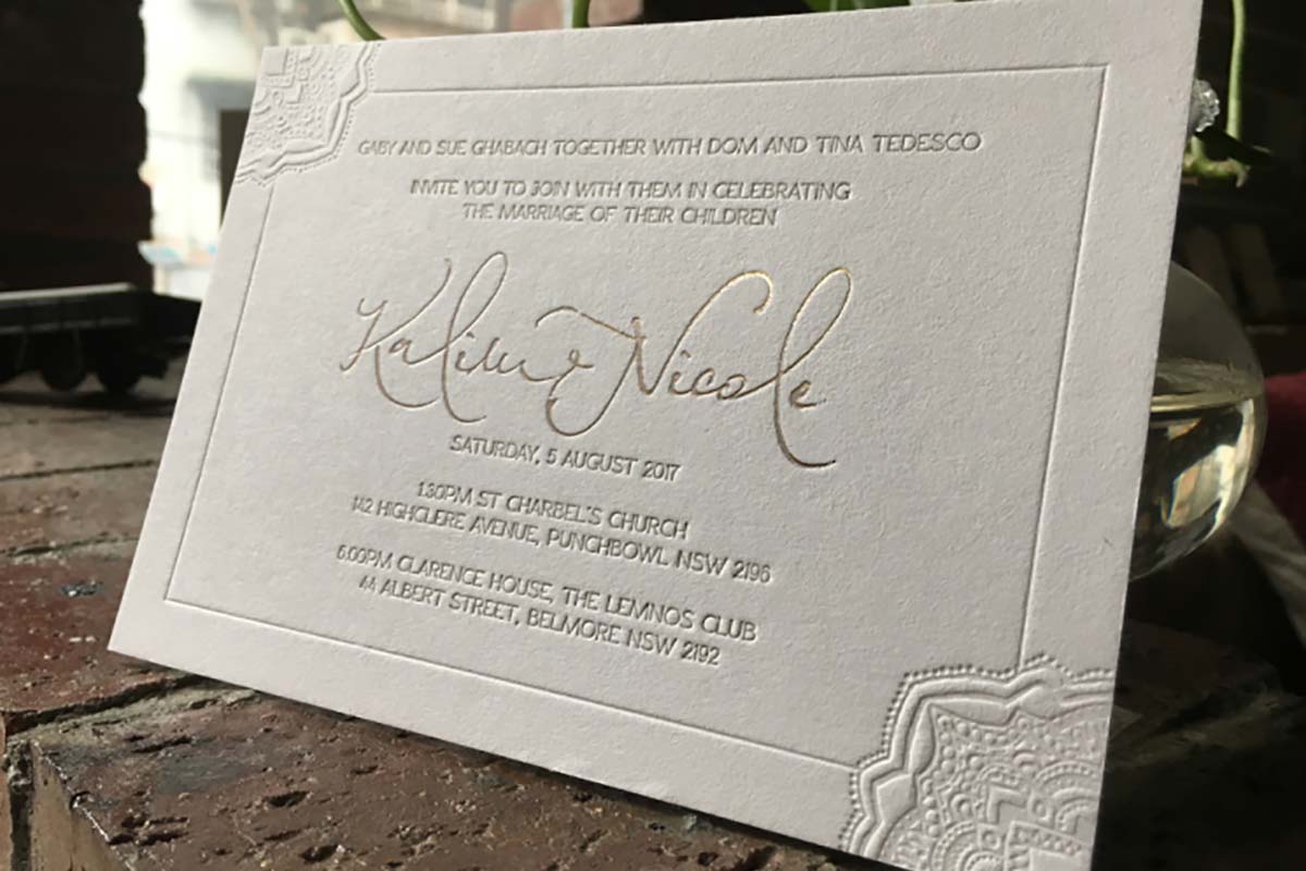 Invitations | Printed by Luxury Printing