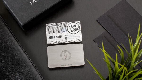 Stainless Steel Business Cards Designs | Luxury Printing
